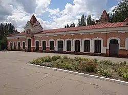 Старое здание вокзала Александровск ІІ