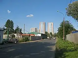 Вид в сторону Ташкентской улицы