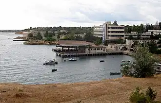 Вид на Старосеверную бухту с мыса Кордон