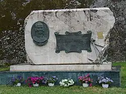 Стела Фёдору Ушакову на острове Корфу