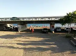 Стена Цоя в селе Морское