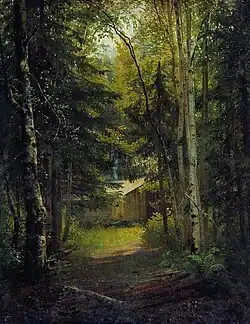 «Сторожка в лесу»,  1870