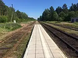 Вид в сторону ст. Олонец