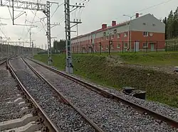 Вид в сторону ст. Каменногорск.