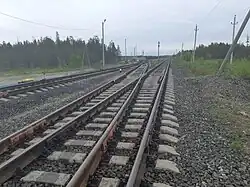 Пути станции.