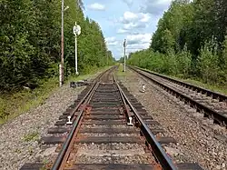 Пути станции.