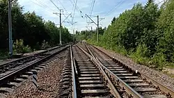 Вид в сторону Высоцка.