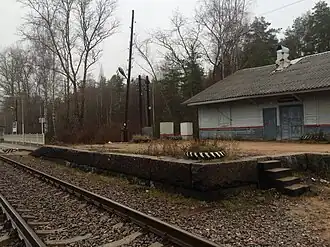 Багажная платформа.