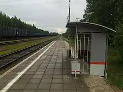 Пассажирская платформа.