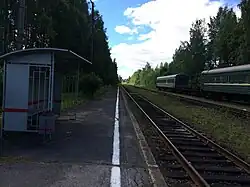 Вид в сторону ст. Суоярви I.