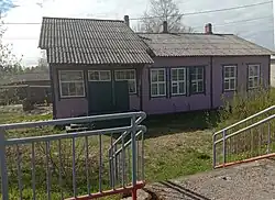 Бывшее пассажирское здание.