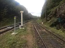 Нечётная горловина станции. Вид со стороны Кузнечного