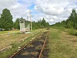 Вид в сторону тупика.