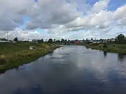 Низовье реки в селе Сумский Посад