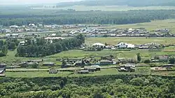 с.Тамбар (улицы снизу вверх ул.Маяковского, ул.Калинина, ул.Юбилейная, ул.Солнечная)