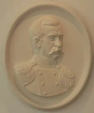 Генерал-майор С. Г. Тихоцкий 1-й 
(скульпт. В. Г. Сидоренко)