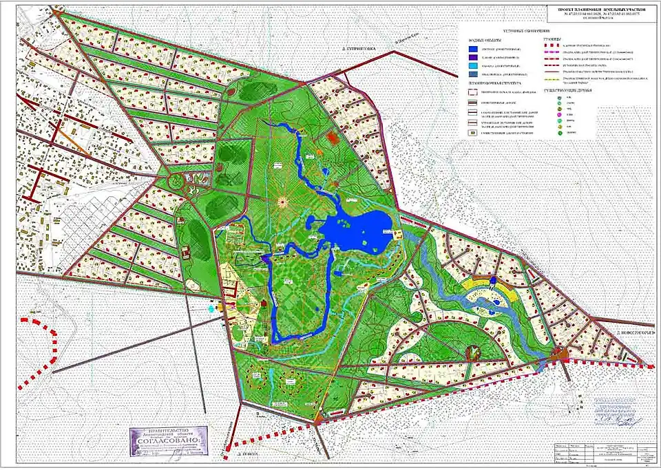 Проект реконструкции усадьбы А. Демидова