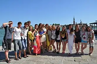 Творческая Студия «Апрель» на международном конкурсе в Италии «Stivaletto D’Oro», 2012 г.