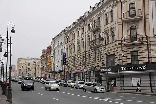 Историческая застройка центра Владивостока