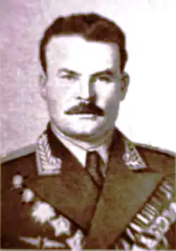 генерал-майор авиации Б.К. Токарев