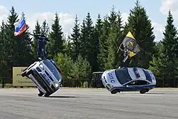 Церемония открытия конкурса «Дорожный патруль»