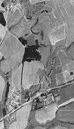 Спутниковая съёмка села Торхово. 1978 год