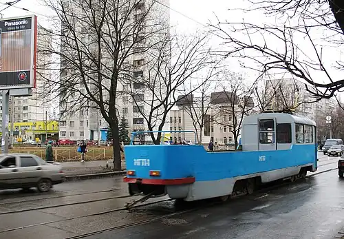 МГП-1 в Харькове на базе Татры Т3, вид сзади