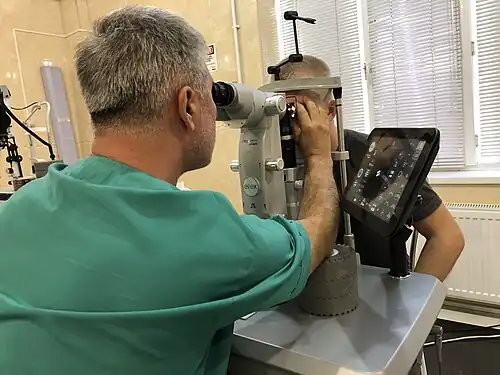 Лазерная коагуляция сетчатки