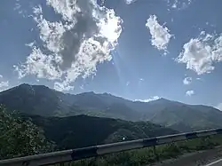 Трасса на участке между Каджараном и Таштуном