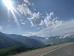 Участок между Каджараном и селом Личк