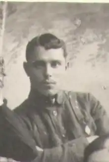 Командир Святогорского отряда Тремба И. Т. погиб во время боя.