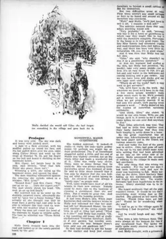 Первая публикация рассказа «Три слепых мышонка», журнал «Cosmopolitan», май 1948 года
