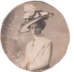 Мать жены Троицкая (Кривчикова) Раиса Николаевна (1894-1942). Симбирск 1916.