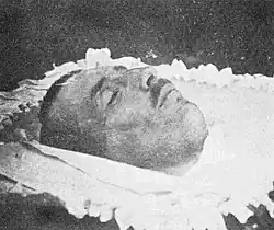 полковник Туцевич в гробу