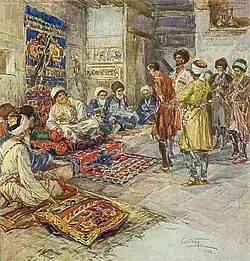 Иллюстрация к повести Л. Н. Толстого «Хаджи-Мурат»