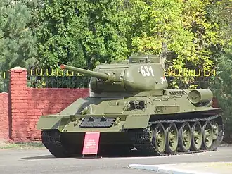 Т-34-85 в училище