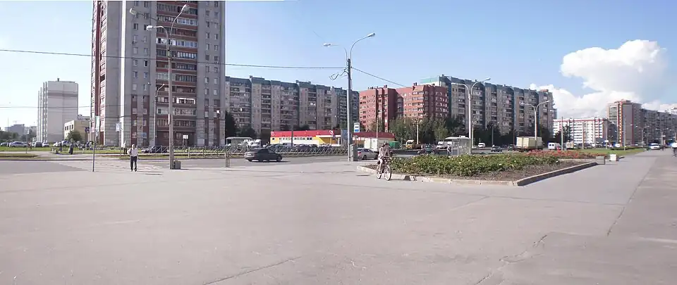 Вид от Ситцевой улицы