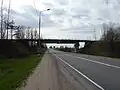 Мост над Киевским шоссе (оно же автодорога Р-23 "Псков")
