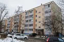 Жилой дом в 4-м микрорайоне Горок: ул. Гарифьянова, 10 (декабрь 2019)