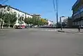 Перекрёсток с улицей Красноармейской