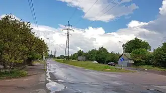 конец улицы — после примыкания Спортивной улицы