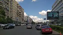 Конечная часть улицы. Вид в сторону бульвара Леси Украинки