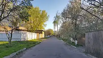 конец улицы