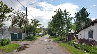 конец улицы