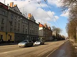 Стрыйская улица напротив Стрыйского парка