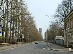 Вид на восток от Белевского проспекта