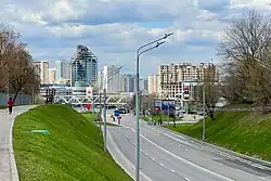 Вид улицы в сторону @1 Юго-Западная Юго-Западная