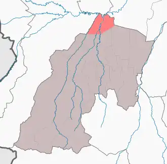 Алхан-Юртовское сельское поселение на карте