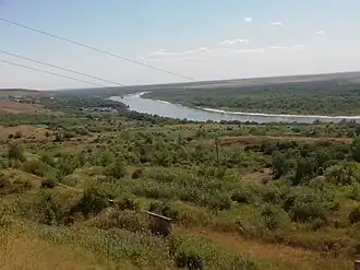 Вид со смотровой площадки у Донских Зорей