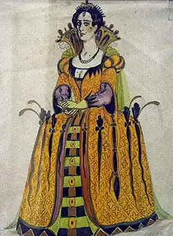 Эскиз женского костюма. 1930-е